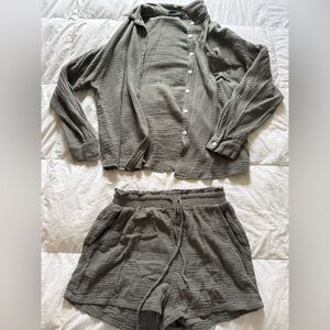 Olive Green Women's Set